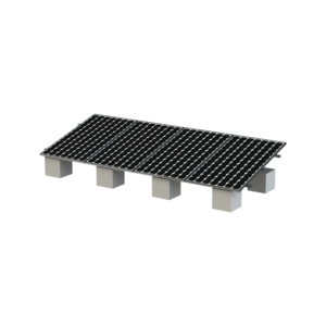 MONTAJE PARA PANEL SOLAR RIEL 8 DE 5400MM PARA MODULOS CON ESPESO
