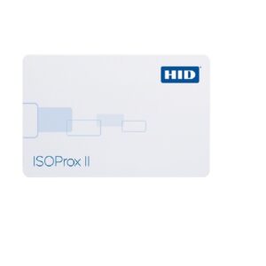 Tarjeta de proximidad imprimible Delgada HID 1386LGGMN ISOProx II 1386, programada, sin ranura