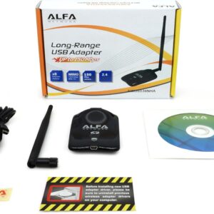 Adaptador WiFi USB Alfa AWUS036NHA | Atheros AR9271 | 2.4GHz 150Mbps