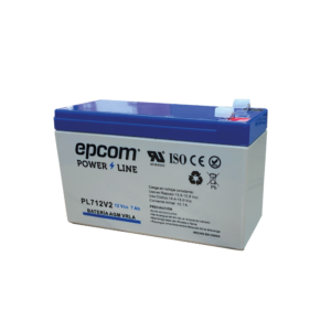 Batería AGM 12V 7Ah EPCOM PL712V2 | Respaldo para CCTV y Alarmas