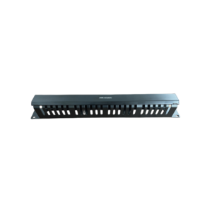 Organizador de Cables para Gabinete / Rack Hikvision DS-1CM1U24 | 1U 24 Ranuras 19"